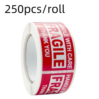 250 vnt. / ritinys Trapūs įspėjimo lipduko priežiūra Pristatymas Speciali etiketė Naudinga siuntimas Greita etiketė Rankena su atsargumu Laikyti