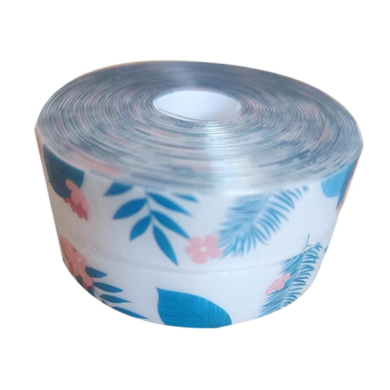 Brtvena traka 3,8 cm x 1 M Naljepnice za WC školjke Vodootporna brtvena traka za umivaonik Kuhinjski sudoper WC radna ploča Kada