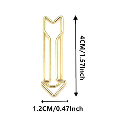 10 tk Nool Metallist kirjaklamber Kontoritarbed Kirjatarbed Järjehoidjad Õppematerjalid Andmefailide klassifikatsioon Identifitseerimisklamber