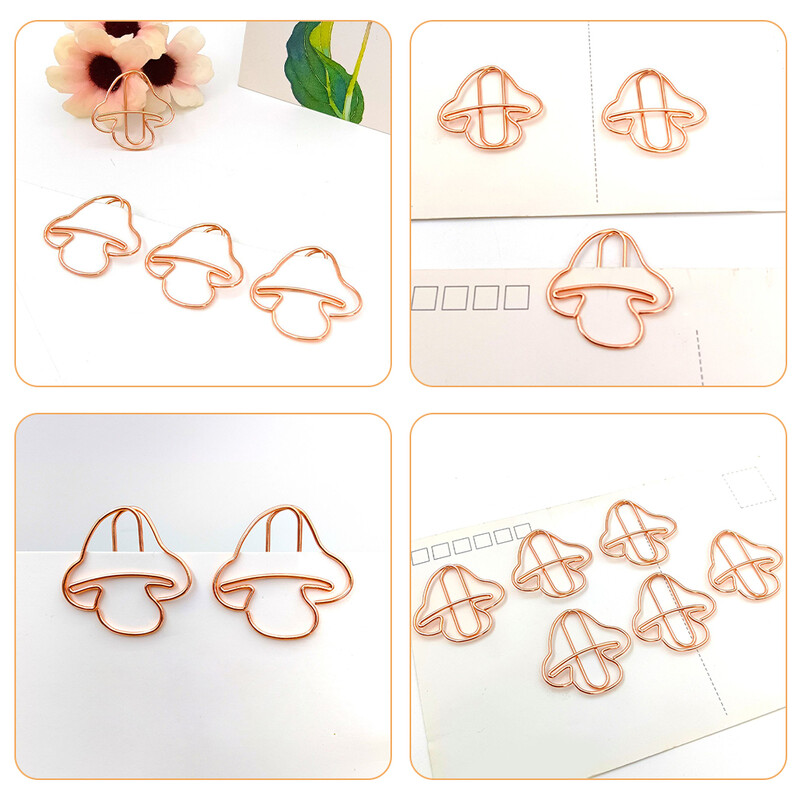 20 buc Agrafe pentru hârtie ciuperci Agrafe pentru documente Accesorii pentru birou pentru studenți. Utilizare rafinată Birou din metal