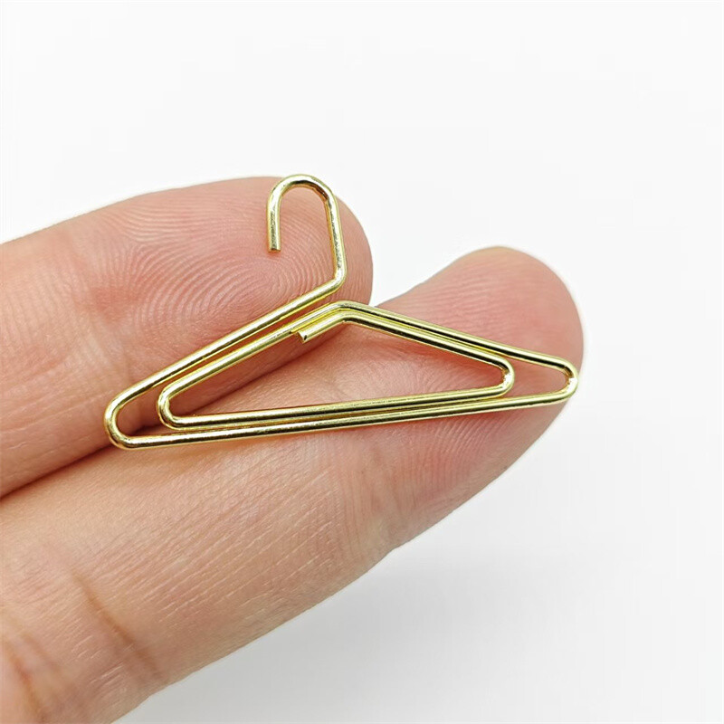 Agrafă metalică pentru haine 10 buc. Semne de carte pentru papetărie de birou Materiale de învățare Clasificare fișier de date Clip de identificare