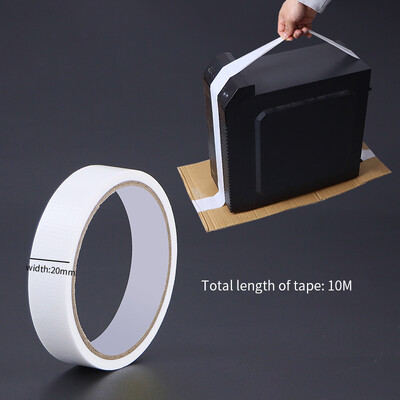 1 rull superkleepuvast kangast kleeplint, vaiba veekindel teip, kõrge viskoossusega, valge teip, kodukaunistus 10 meetrit