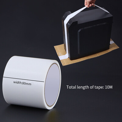 1 rull superkleepuvast kangast kleeplint, vaiba veekindel teip, kõrge viskoossusega, valge teip, kodukaunistus 10 meetrit