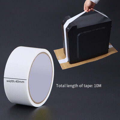 1 rull superkleepuvast kangast kleeplint, vaiba veekindel teip, kõrge viskoossusega, valge teip, kodukaunistus 10 meetrit