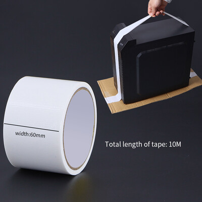 1 rull superkleepuvast kangast kleeplint, vaiba veekindel teip, kõrge viskoossusega, valge teip, kodukaunistus 10 meetrit