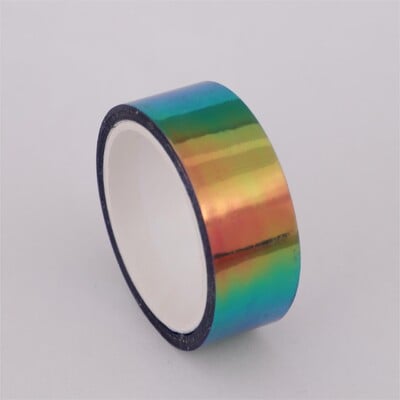 5 m Laser Glitter Washi Tape Dekoratiivne Kleepuv Mask Scrapbooking Girl Album Kirjatarbed Teip kirjatarvete kleebised foto Päevik