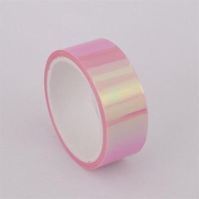 5 m Laser Glitter Washi Tape Dekoratiivne Kleepuv Mask Scrapbooking Girl Album Kirjatarbed Teip kirjatarvete kleebised foto Päevik