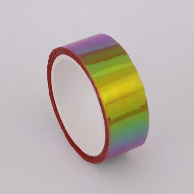 5 m Laser Glitter Washi Tape Dekoratiivne Kleepuv Mask Scrapbooking Girl Album Kirjatarbed Teip kirjatarvete kleebised foto Päevik