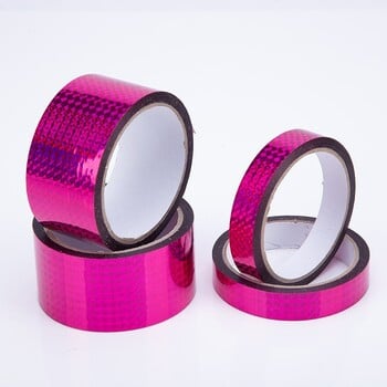 Gold Tape Powder, Flash Tape Laser, Bright Color Tape, Συσκευασία δώρου Diy Διακοσμητική Ανακλαστική Ταινία