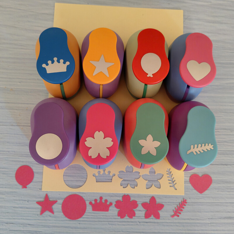 1,8 cm - 2,5 cm Flower Furador Diy Paper Cut Eva Foam Maker Perforator Scrapbooking economisire a forței de muncă pentru copil perforator DIY manual