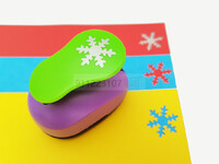 Livrare gratuită 1" 25mm set de perforatoare cu fulgi de nea de zăpadă pentru tăietor de hârtie, flori pentru albume de albume, perforatoare de hârtie, perforatoare eva