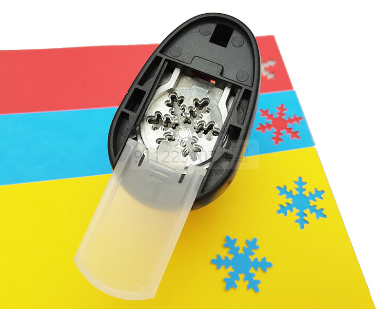 Livrare gratuită 1" 25mm set de perforatoare cu fulgi de nea de zăpadă pentru tăietor de hârtie, flori pentru albume de albume, perforatoare de hârtie, perforatoare eva