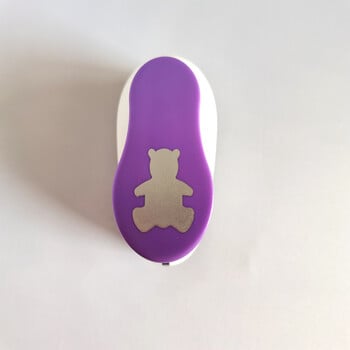 1\'\'/20 χιλιοστά Bear Shape craft punch for scrapbooking scrapbook cutter perfurador furadores artesanais papel τρύπα ζώων