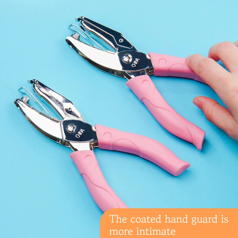 1 buc Perforator cu mâner Perforator metal cu o singură gaură Dispozitiv de tăiat hârtie DIY Instrumente pentru albume de însemnări Rechizite școlare pentru birou acasă 1,5 mm/3 mm/6 mm