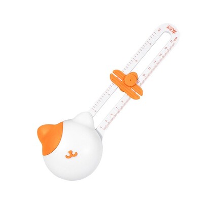 Хартиена карта Снимка Кръгъл нож за хартия Safe Cute Kitty 360° Ротационен кръгов нож Направи си сам Занаяти Кръгъл режещ инструмент Консумативи за рязане