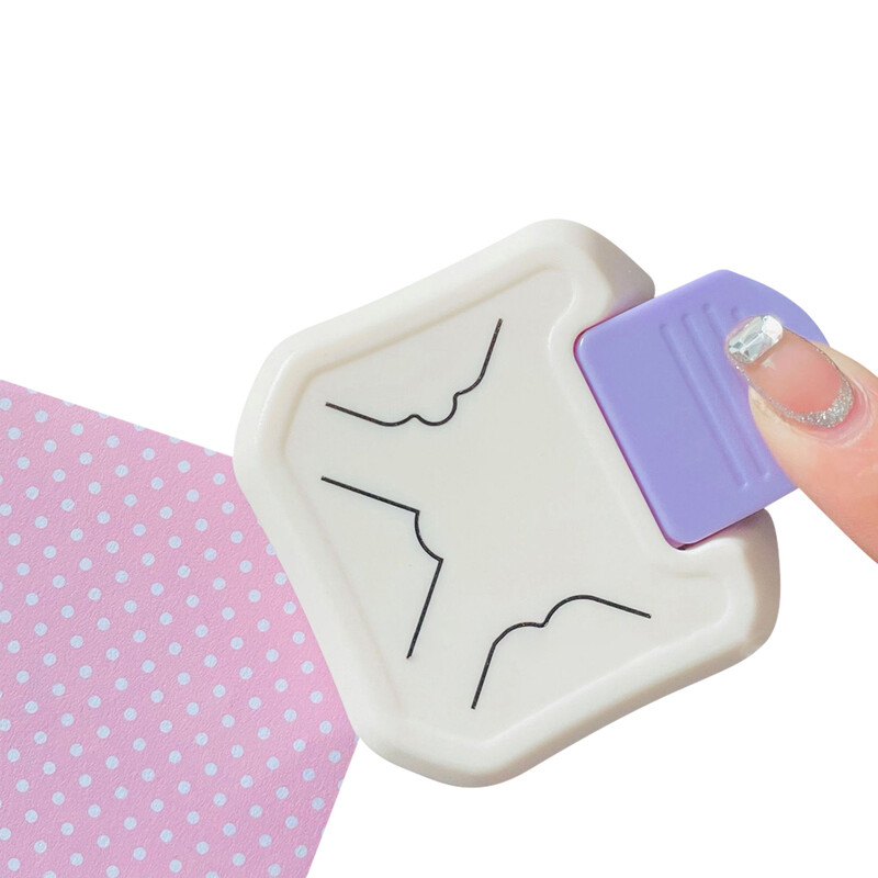 3 u 1 Kutni okrugli bušilac Rezač papira Alat za izradu čestitki i spomenara za foto kartice DIY Alat za albume