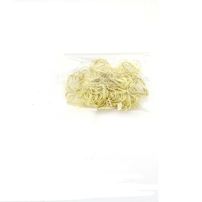 50 buc/set agrafe metalice pentru hârtie inimioare, mini agrafă pentru legare, marcaj, legare pentru cărți, note decor, articole de papetărie, articole de legare pentru birou, ne