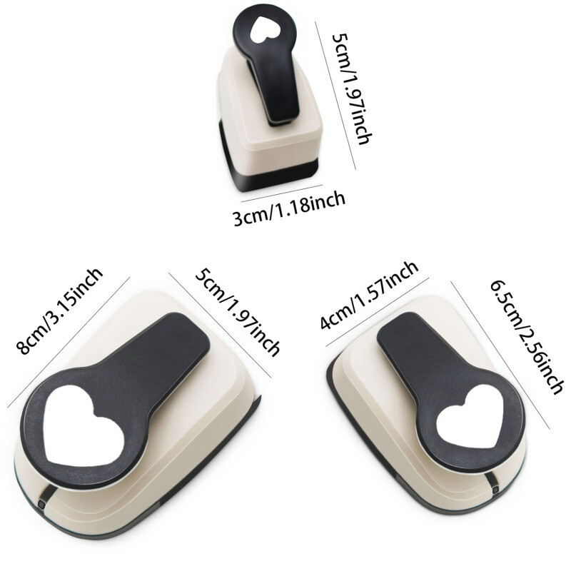 9/16/25 mm перфоратор за лексикон перфоратор за хартия нож за хартия перфоратор сърце перфоратори за скрапбукинг нож за релеф перфоратор