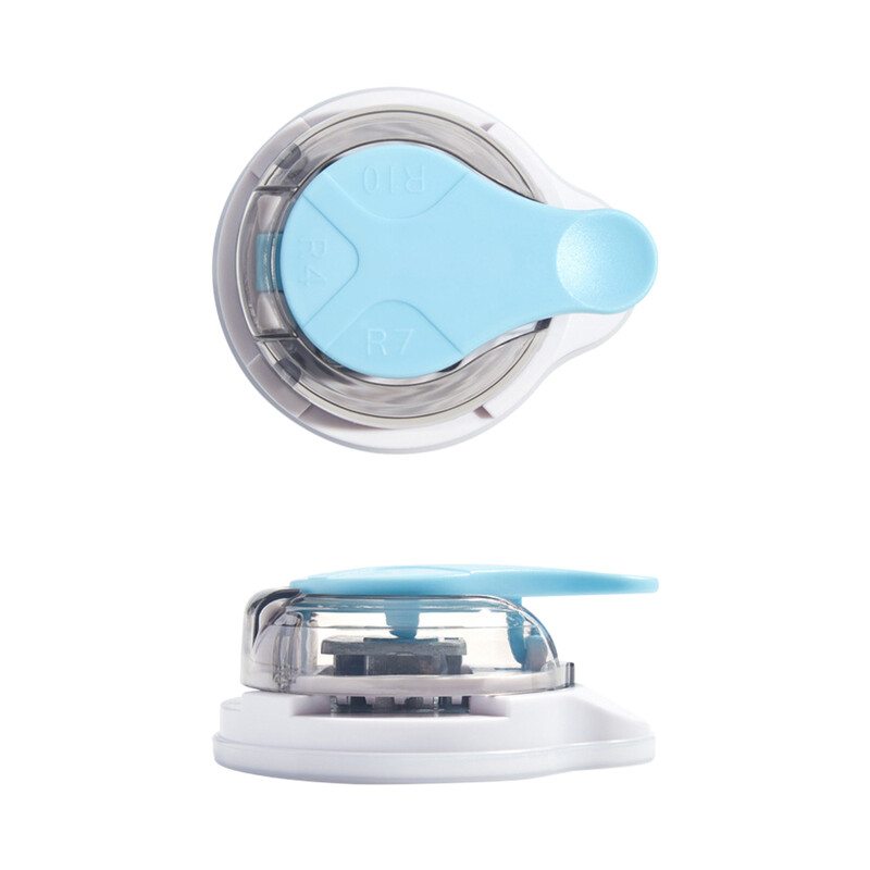 3 u 1 Kutni zaobljivač Mini kutni trimer Probijač R4/R7/R10mm Okrugli kutak DIY Papirnate kartice Fotoplaner Potrepštine za rezanje