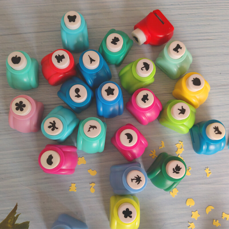 1 бр. Мини 8 mm Направи си сам занаятчийски перфоратор за перфоратор за скрапбукинг Ръчно изработен перфоратор за изрязани карти за перфоратор за хартия за подаръчни карти Направи си сам