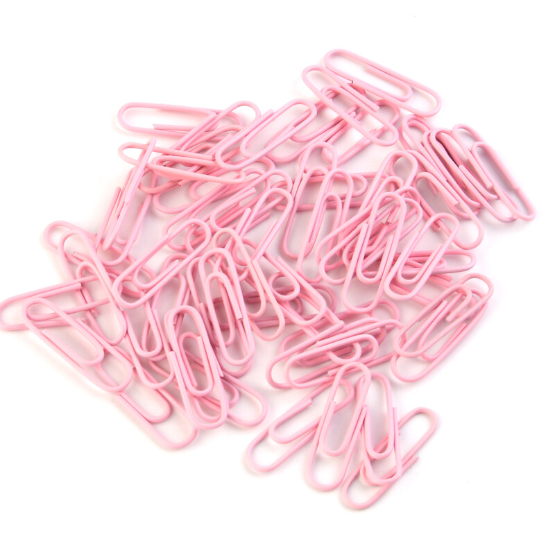 MOTARRO 60 komada šarenih spajalica za papir, uredskog pribora, velika datoteka, oznaka, kopča u obliku slova U, 28 mm