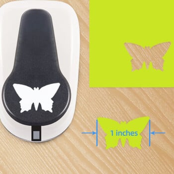 9-25mm Hole Puncher Butterfly Scrapbook Punch Χειροποίητα κοπτικά καρτών Craft Scrapbooking Εκτύπωση DIY Flower Paper Craft Punch