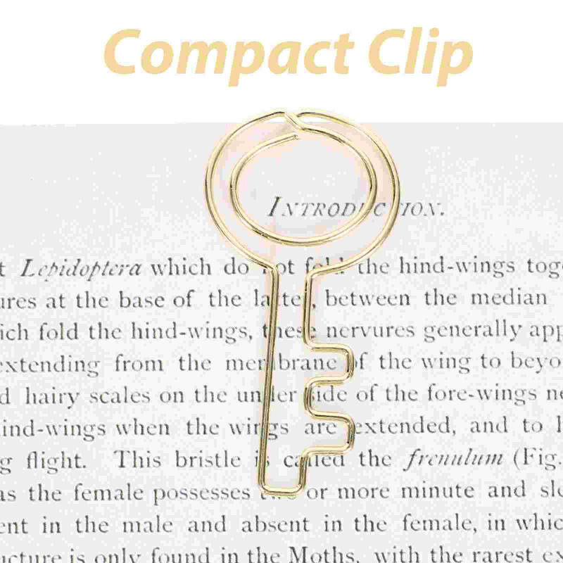 30 vnt. Raktų sąvaržėlės segtukas Dekoratyvinės sąvaržėlės sąvaržėlės Žymelė Dokumentas Metaliniai maži biuro reikmenys