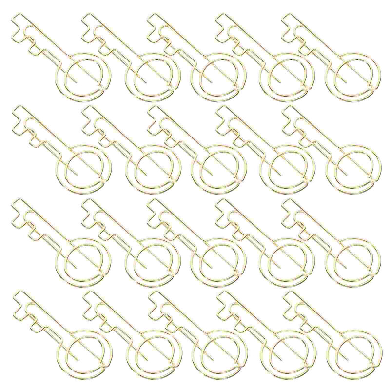 30 vnt. Raktų sąvaržėlės segtukas Dekoratyvinės sąvaržėlės sąvaržėlės Žymelė Dokumentas Metaliniai maži biuro reikmenys