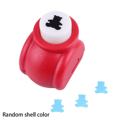 1vnt Mini Scrapbook Punches Rankų darbo pjaustytuvai Craft Calico Printing DIY Gėlių popierius Rankdarbiai Punch Hole Punch Forma