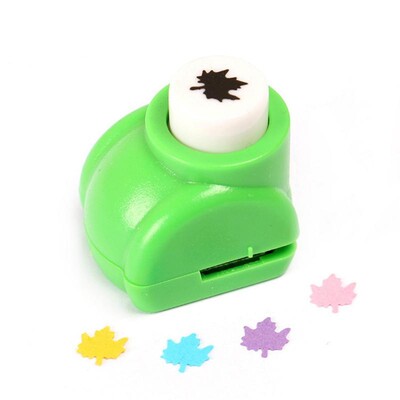 1vnt Mini Scrapbook Punches Rankų darbo pjaustyklės Kortelių Craft Calico Spausdinimas „Pasidaryk pats“ su gėlių popieriumi, rankdarbių perforavimo skylių perforatoriaus forma