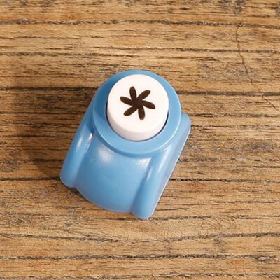 1vnt Mini Scrapbook Punches Rankų darbo pjaustyklės Kortelių Craft Calico Spausdinimas „Pasidaryk pats“ su gėlių popieriumi, rankdarbių perforavimo skylių perforatoriaus forma