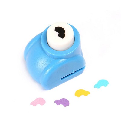 1vnt Mini Scrapbook Punches Rankų darbo pjaustyklės Kortelių Craft Calico Spausdinimas „Pasidaryk pats“ su gėlių popieriumi, rankdarbių perforavimo skylių perforatoriaus forma