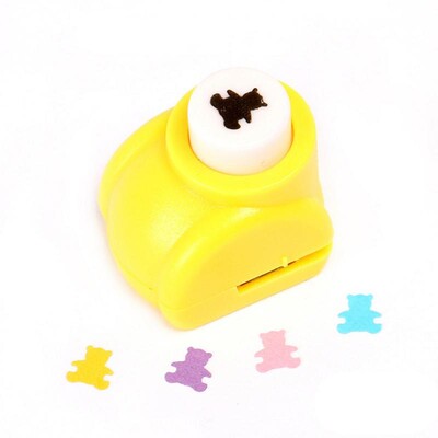1vnt Mini Scrapbook Punches Rankų darbo pjaustyklės Kortelių Craft Calico Spausdinimas „Pasidaryk pats“ su gėlių popieriumi, rankdarbių perforavimo skylių perforatoriaus forma
