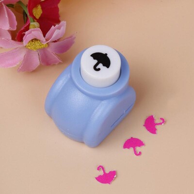 1vnt Mini Scrapbook Punches Rankų darbo pjaustyklės Kortelių Craft Calico Spausdinimas „Pasidaryk pats“ su gėlių popieriumi, rankdarbių perforavimo skylių perforatoriaus forma
