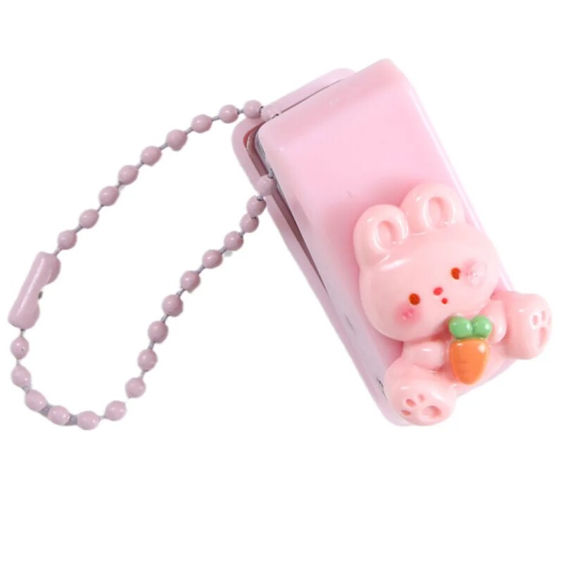 Perforator drăguț cu 1 gaură Perforatoare pentru carduri cadou Perforatoare pentru hârtie tăiată hârtie Perforatoare cu o singură gaură Mini perforatoare de hârtie DIY drăguță Rechizite școlare