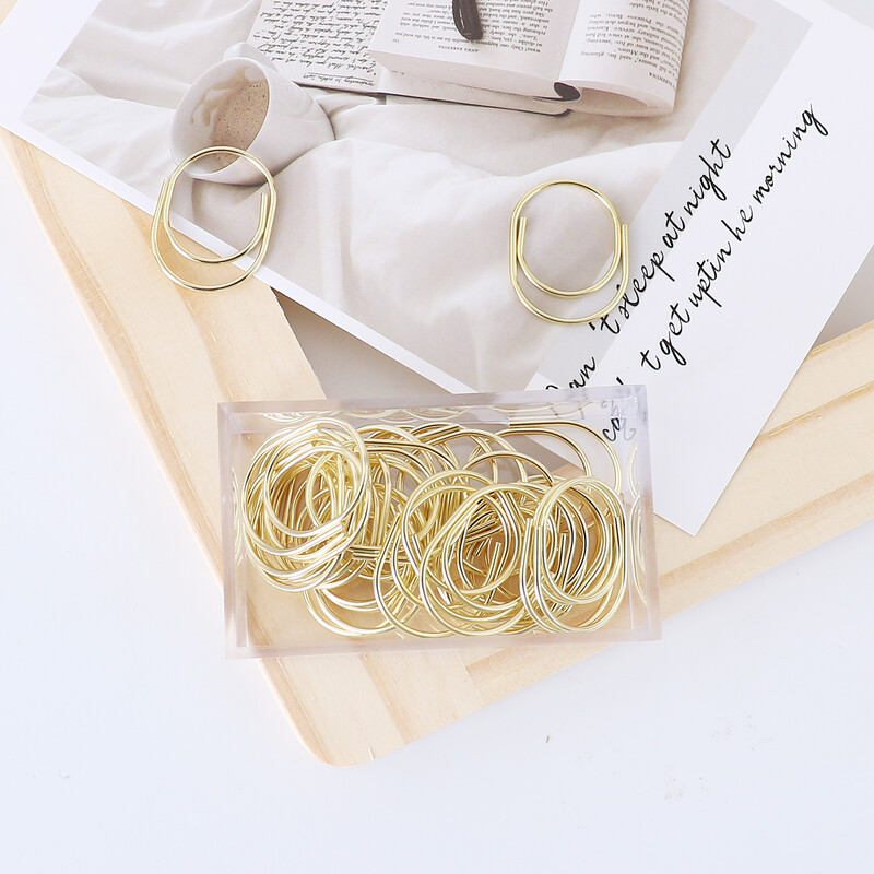 TUTU tehas tarnib 20tk 25x20mm suurusega kirjaklambrid 3 värvi saadaval suured laiad kirjaklambrid Promotion H0514