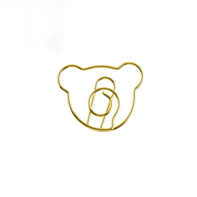 10 tk Kawaii karu kirjaklambrid armsad minijärjehoidjad piletid fotoköiteklambrid failiklambrid lapiklambrid kontoriköitmistarbed