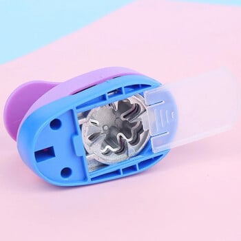 Flower Furador 5*3*4,5cm DIY Paper Cut Eva Foam Maker Puncher Scrapbooking Labor Saving For Kid Hole Punch Ανάγλυφο 8mm Μικρό