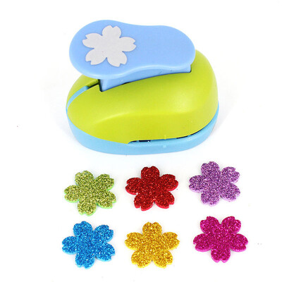 Flower Furador 5*3*4.5cm DIY Hârtie tăiată Eva Foam Maker Perforator Scrapbooking Economie de muncă pentru Copii Hole Punch Embosing 8mm Small
