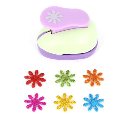 Flower Furador 5*3*4.5cm DIY Hârtie tăiată Eva Foam Maker Perforator Scrapbooking Economie de muncă pentru Copii Hole Punch Embosing 8mm Small