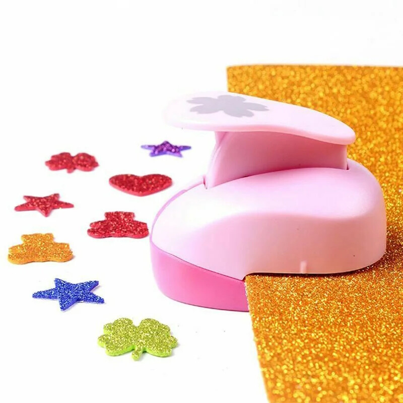 Flower Furador 5*3*4.5cm DIY Hârtie tăiată Eva Foam Maker Perforator Scrapbooking Economie de muncă pentru Copii Hole Punch Embosing 8mm Small