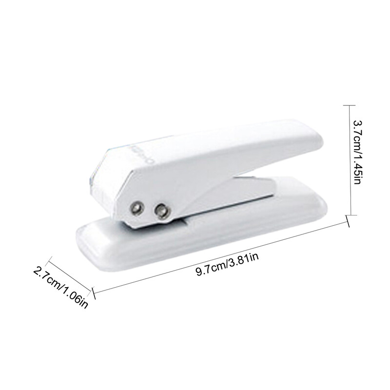 Перфоратор с една дупка Перфоратор с една дупка за хартия Машина за перфориране с една дупка за хартиени плочи от дървесни частици Картон Арт проект против хлъзгане