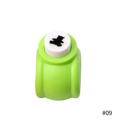 Mini Scrapbook Punches Rankų darbo pjaustytuvai, kortelių amatai, spausdinimas „pasidaryk pats“ su gėlių popieriumi, rankdarbių perforavimo skylių perforatoriaus forma