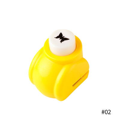 Mini Scrapbook Punches Rankų darbo pjaustytuvai, kortelių amatai, spausdinimas „pasidaryk pats“ su gėlių popieriumi, rankdarbių perforavimo skylių perforatoriaus forma