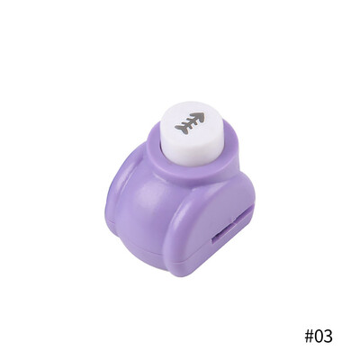 Mini Scrapbook Punches Rankų darbo pjaustytuvai, kortelių amatai, spausdinimas „pasidaryk pats“ su gėlių popieriumi, rankdarbių perforavimo skylių perforatoriaus forma