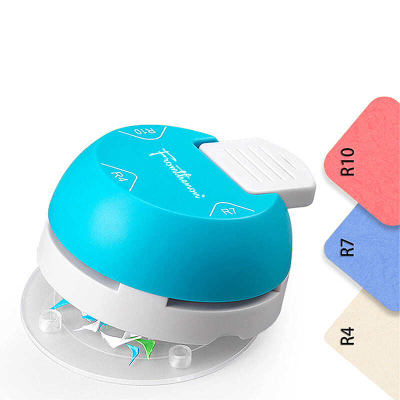 Fromthenon 3 u 1 bušilica za okrugle kutove R4 R7 R10 rezač okruglih kutova DIY papirna kartica Alati za bušenje kutova za fotografije