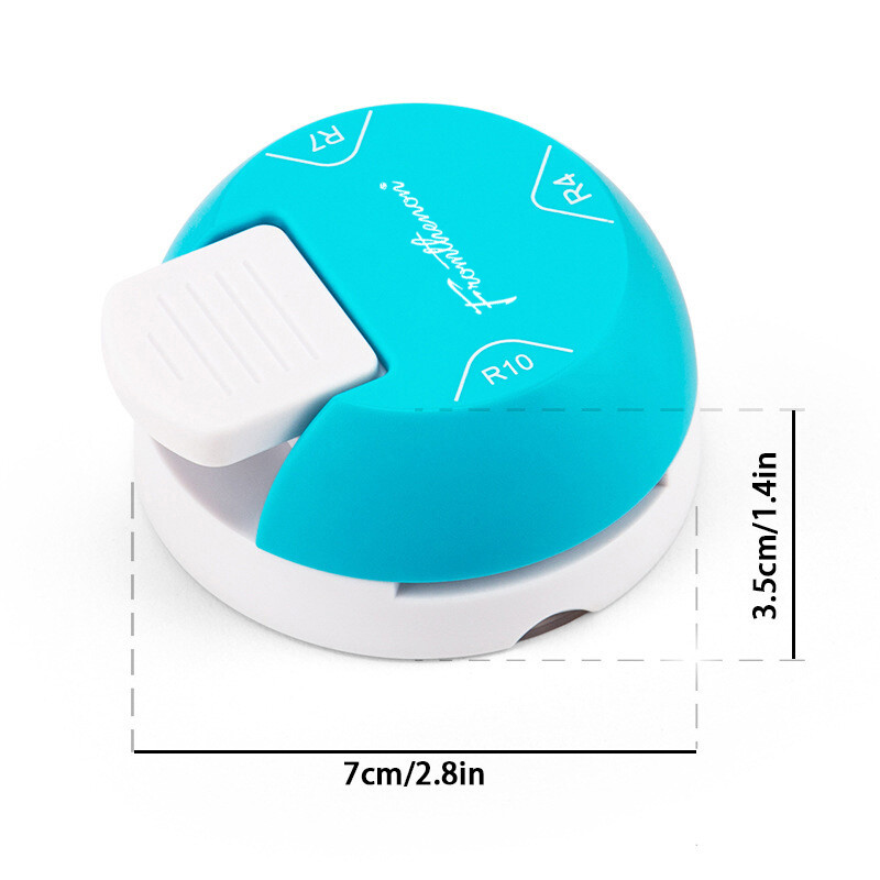 Fromthenon 3 u 1 bušilica za okrugle kutove R4 R7 R10 rezač okruglih kutova DIY papirna kartica Alati za bušenje kutova za fotografije