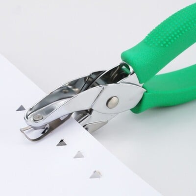 Nou dispozitiv de gofrare inimă/rotundă/pentagramă/triunghi/pătrat metal cu o singură gaură instrument de perforare pentru albume de albume