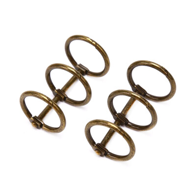 2kom metalna 3prstena od papira za vezivanje listova DIY izrada album album spomenar