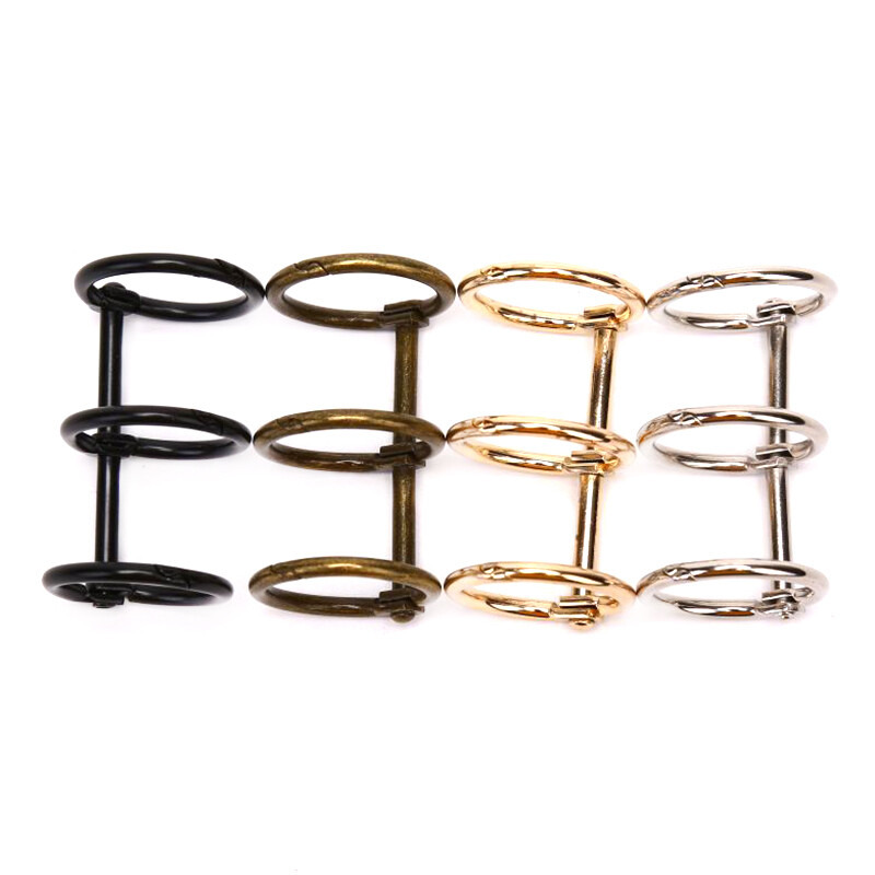 2kom metalna 3prstena od papira za vezivanje listova DIY izrada album album spomenar